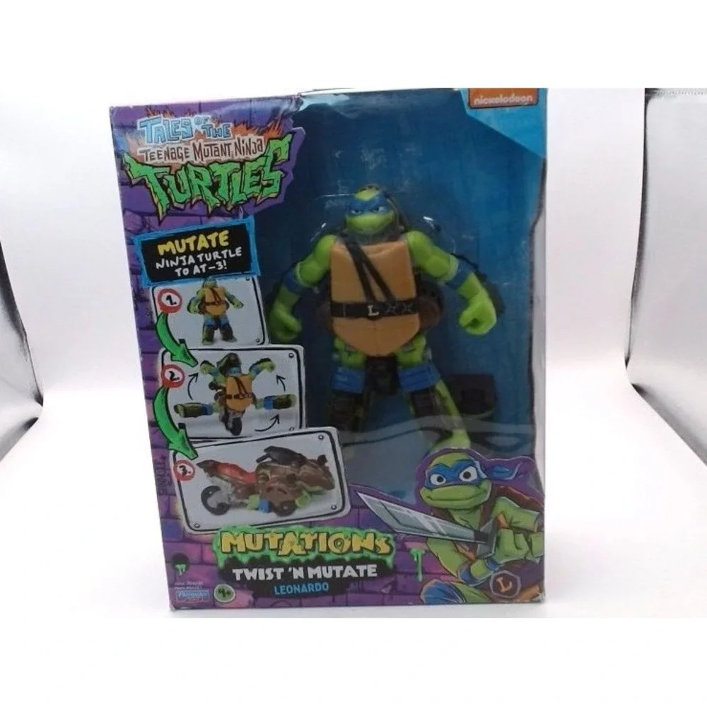 Teenage Mutant Ninja Turtles Leonardo Twist 'N' Mutate Vehicle, BRAND NEW IN BOX